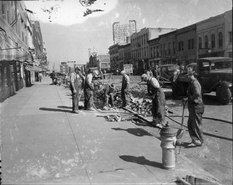 WPA workers photo