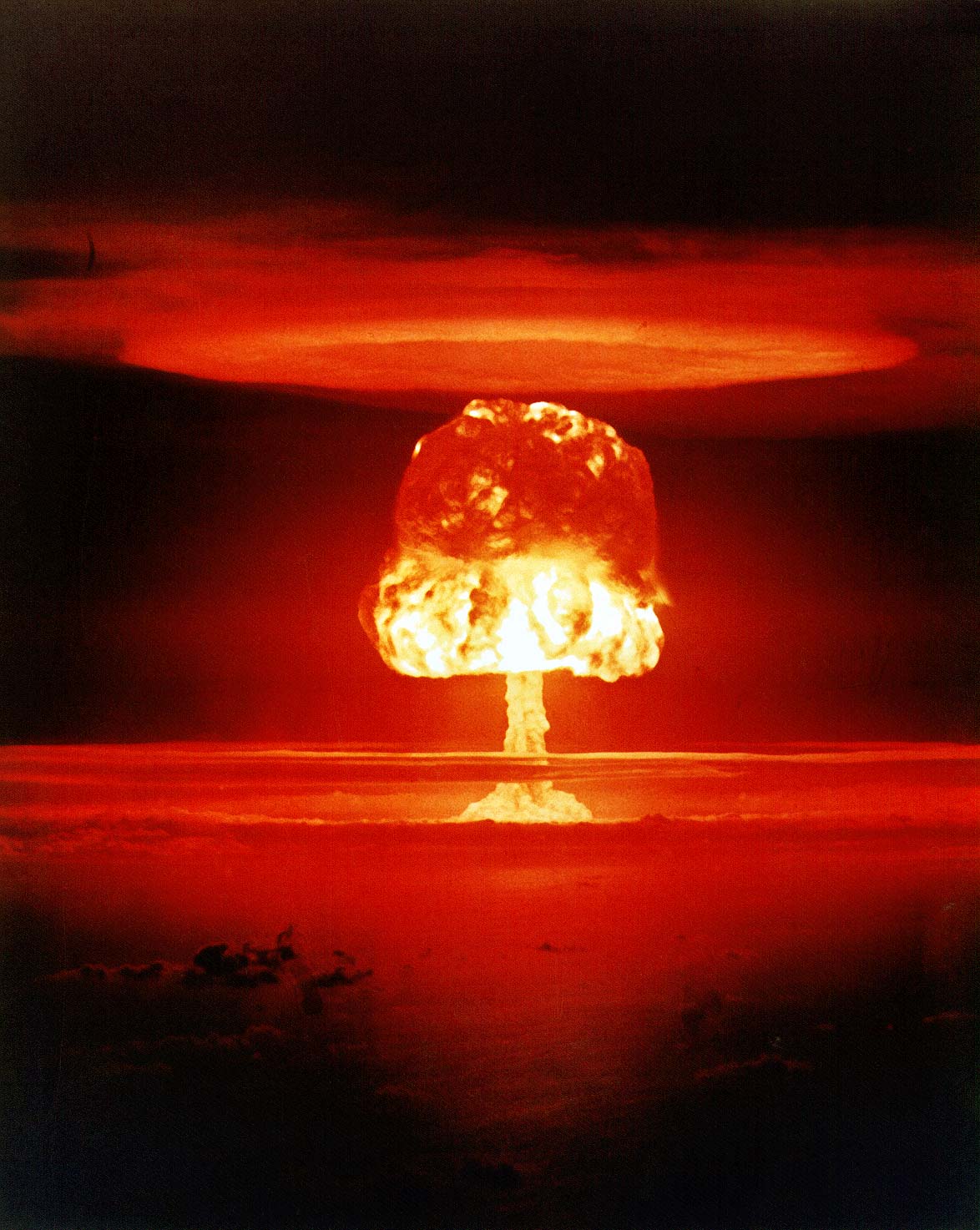 Thermonuclear test at Bikini Atoll