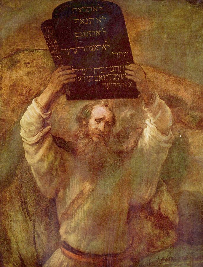 Breaking of the Tablets by Moses