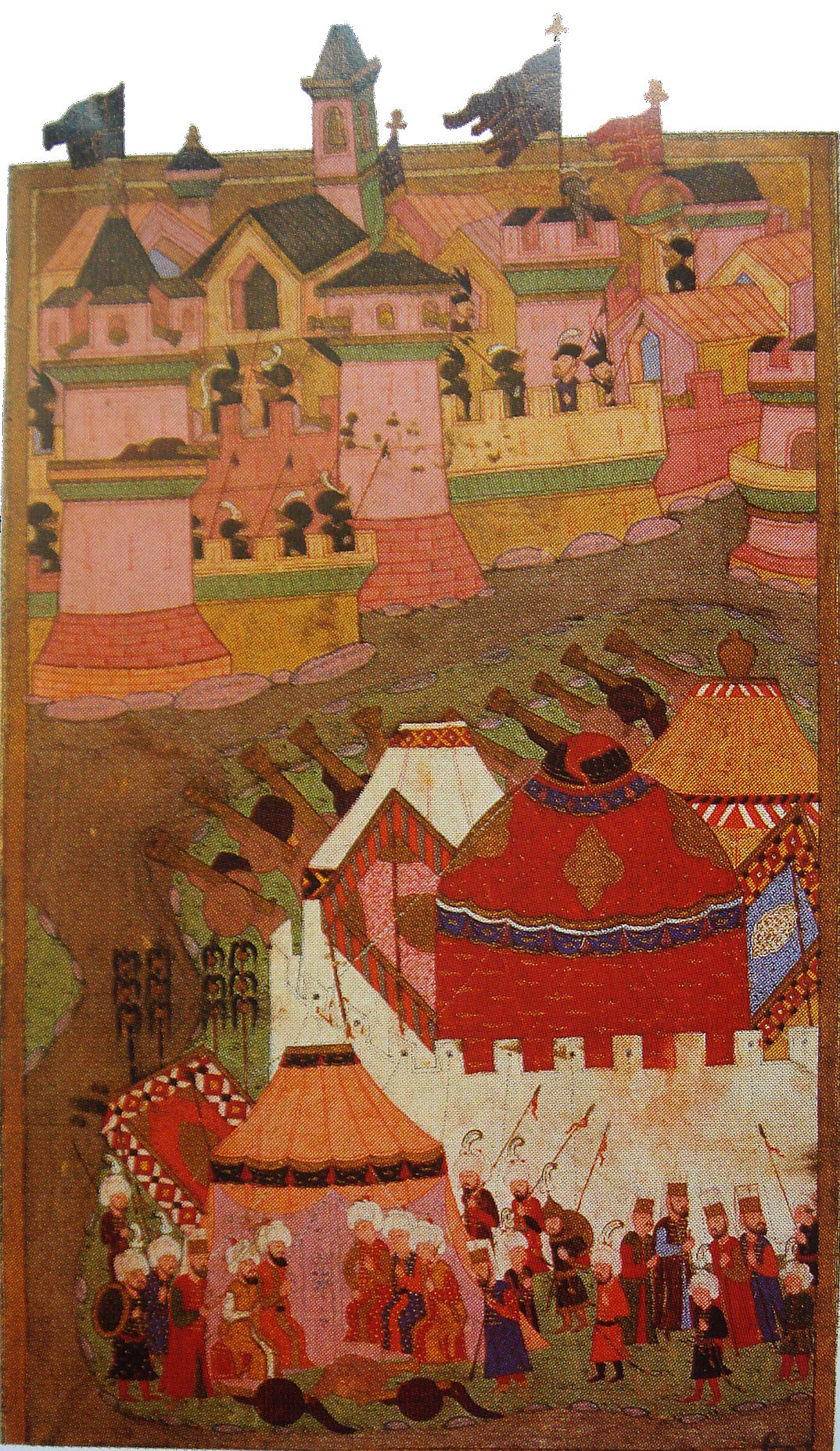 Siege of Vienna by Ottoman forces in 1529