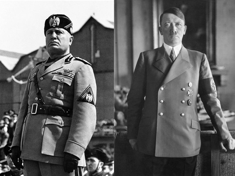 The Gods of Fascism: Benito Mussolini and Adolf Hitler
