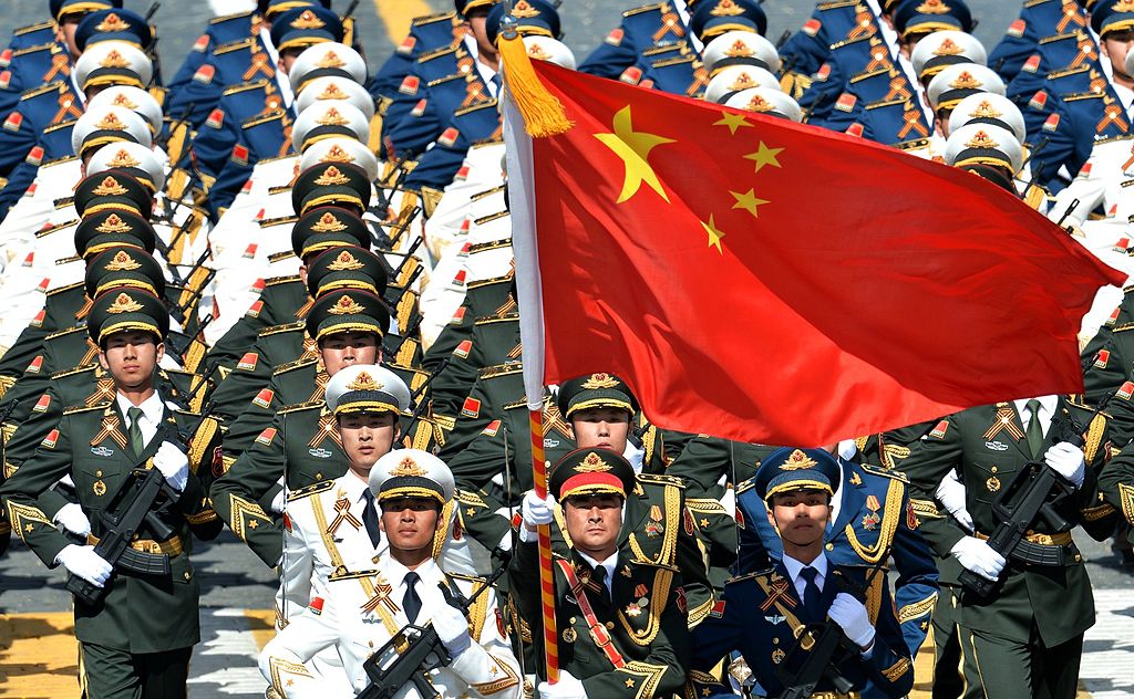 People's Liberation Army contingent at 2015 Moscow Victory Day Parade