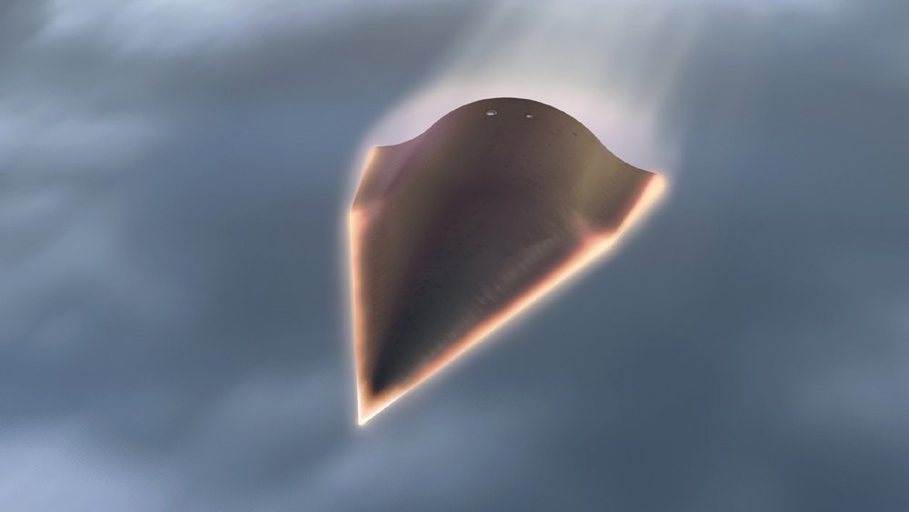 Hypersonic reentry of an HGV