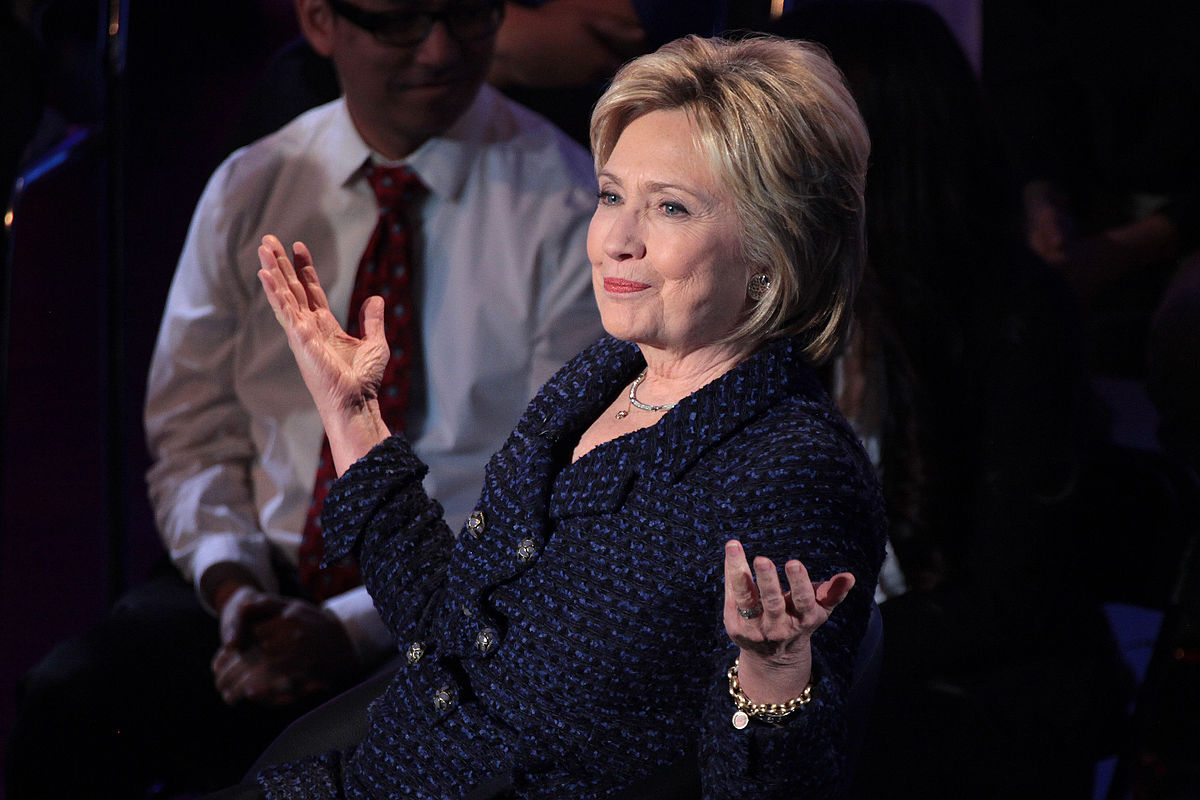 Hillary Clinton speaking at the Brown & Black Presidential Forum in Des Moines, Iowa on January 11, 2016