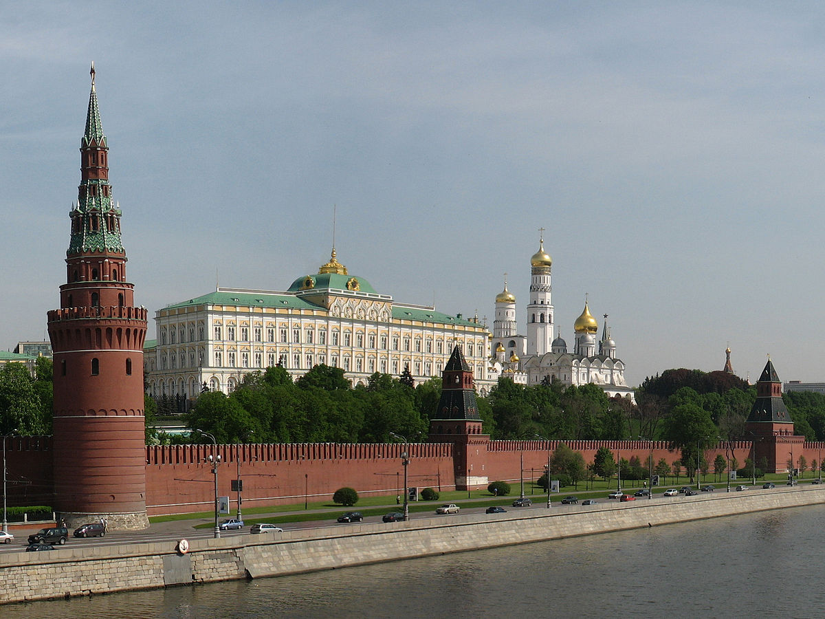 Moscow Kremlin, the working residence of the President of Russia