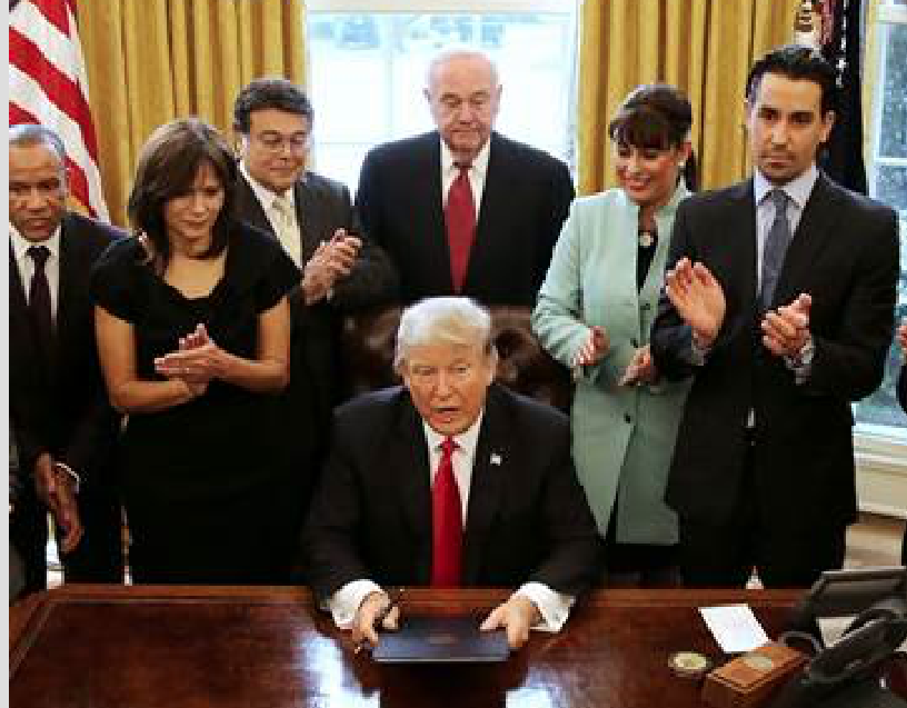 President Trump signs executive order in his first 10 days of office to curb government regulations.